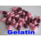 Gelatin size '0' - Pink / Amethyst - 1000 caps